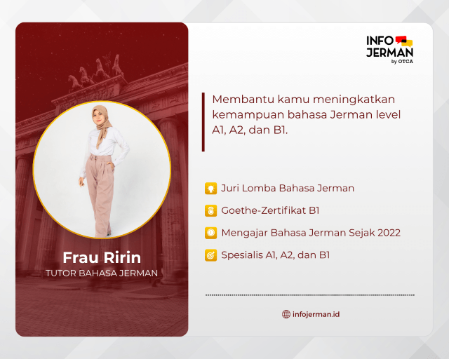 Frau Ririn Tutor Bahasa Jerman